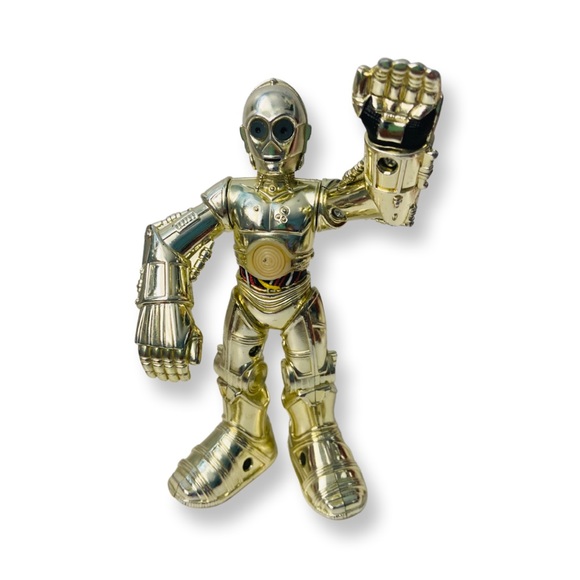 Hasbro Playskool Star Wars Chunky Action Figure Toy Lot Luke Skywalker Yoda - Picture 6 of 10